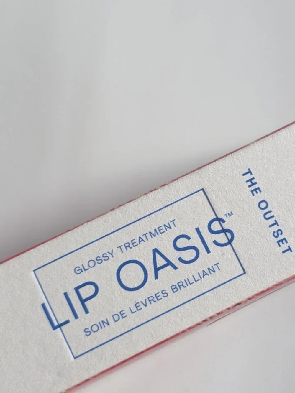 Outset Lip Oasis in Sunkiss (Sheer Orange Red.)